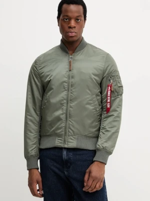 Alpha Industries kurtka bomber Kurtka Alpha Industries MA-1 VF 59 191118 432 męski kolor zielony przejściowa 191118.432-ZIELONY