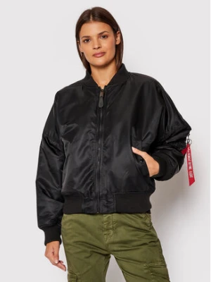 Alpha Industries Kurtka bomber MA-1 128002 Czarny Regular Fit