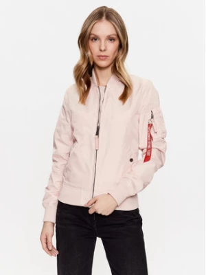 Alpha Industries Kurtka bomber MA-1 141041 Różowy Regular Fit