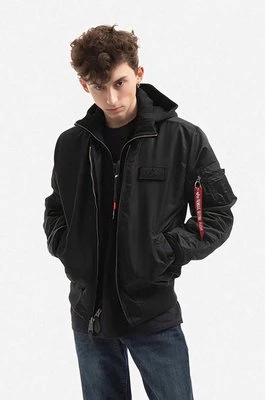 Alpha Industries kurtka bomber MA-1 D-Tec SE męski kolor czarny przejściowa 133104.515