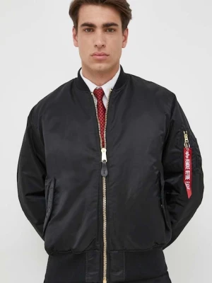Alpha Industries kurtka bomber MA-1 męski kolor czarny 100101.03