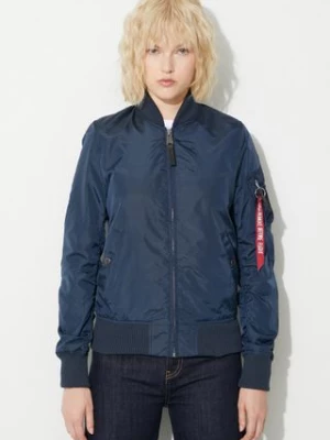 Alpha Industries kurtka bomber MA-1 TT Wmn damski kolor granatowy przejściowa 141041.07-GRANATOWY