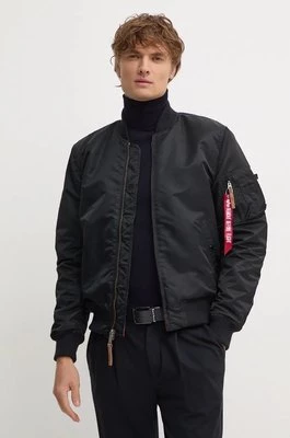 Alpha Industries kurtka bomber MA-1 VF 59 męski kolor czarny przejściowa 191118.03