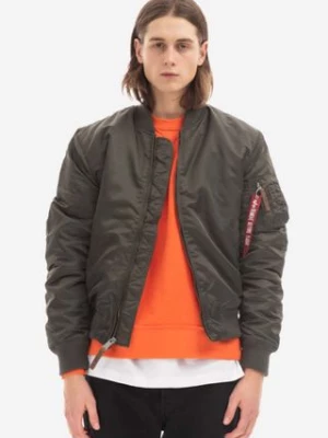 Alpha Industries kurtka bomber MA-1 VF 59 męski kolor szary przejściowa 191118.04-SZARY