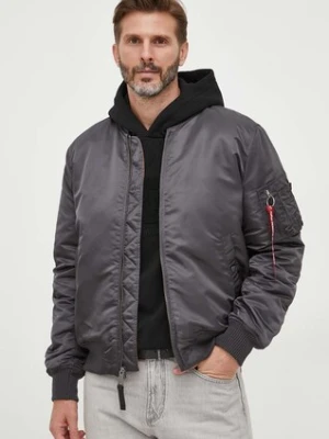 Alpha Industries kurtka bomber MA-1 VF 59 męski kolor szary przejściowa