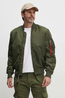 Alpha Industries kurtka bomber MA-1 VF 59 męski kolor zielony przejściowa 191118.257