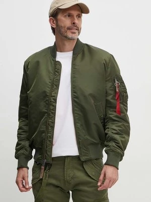 Alpha Industries kurtka bomber MA-1 VF 59 męski kolor zielony przejściowa 191118.257