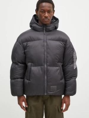 Alpha Industries kurtka Cloud Puffer Bomber męska kolor szary zimowa oversize 148130