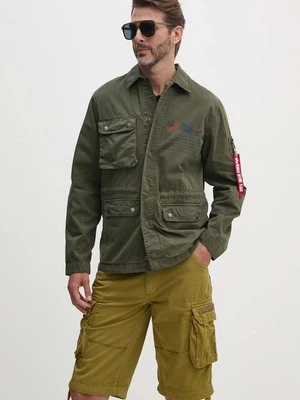 Alpha Industries kurtka Field Jacket LWC 136115 136 męska kolor szary przejściowa 136115.136-SZARY