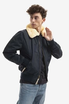 Alpha Industries kurtka Injector III męska kolor granatowy przejściowa 143104.07-GRANATOWY