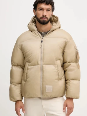 Alpha Industries kurtka kolor beżowy zimowa 148130.627