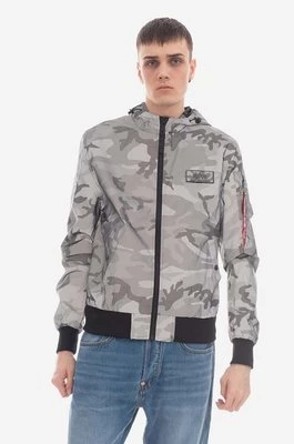 Alpha Industries kurtka kolor szary przejściowa 126138RC.125-SZARY