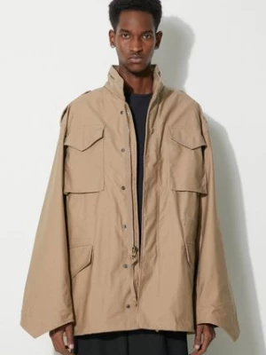 Alpha Industries kurtka M-65 męska kolor beżowy przejściowa oversize 100103