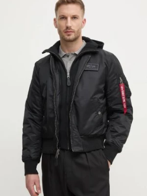 Alpha Industries kurtka MA-1 D-Tec męska kolor czarny przejściowa 183110.515