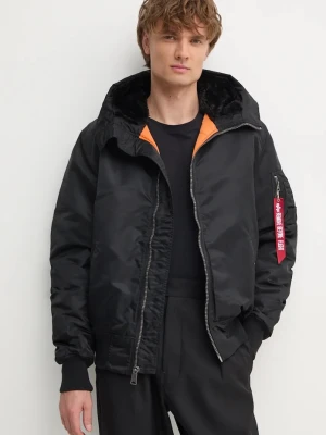 Alpha Industries kurtka MA-1 Hooded Bomber czarny