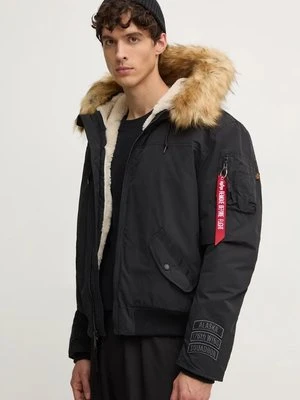 Alpha Industries kurtka męska kolor czarny przejściowa 148129