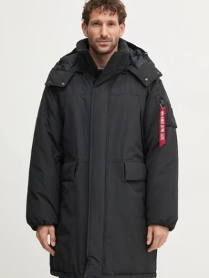 Alpha Industries kurtka męska kolor czarny zimowa 148124