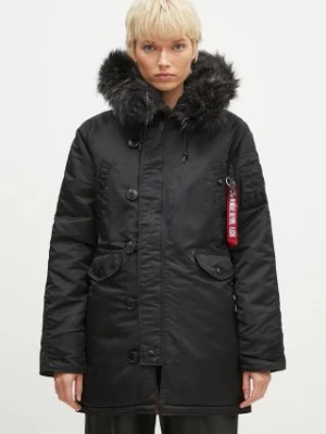 Alpha Industries kurtka N-3B VF 59 Wmn damska kolor czarny zimowa 113007