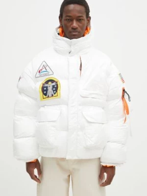 Alpha Industries kurtka NASA Puffer Artemis męska kolor biały zimowa 148136