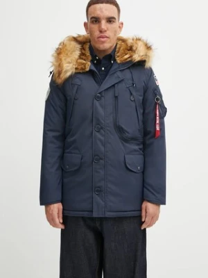 Alpha Industries kurtka Polar Jacket męska kolor granatowy zimowa 123144.07