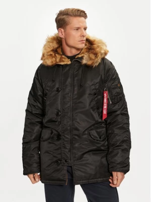 Alpha Industries Kurtka puchowa 103141 Czarny Regular Fit