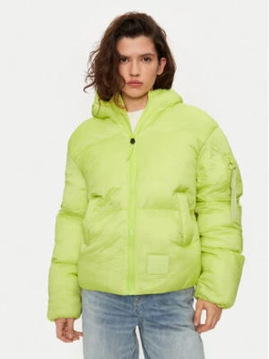 Alpha Industries Kurtka zimowa 148006 Zielony Regular Fit