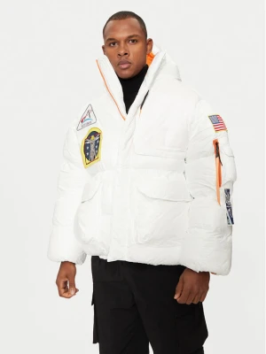 Alpha Industries Kurtka zimowa 148136 Biały Loose Fit