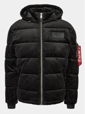 Alpha Industries Kurtka zimowa Cord 138118 Czarny Regular Fit