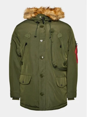 Alpha Industries Kurtka zimowa Polar 123144 Khaki Regular Fit