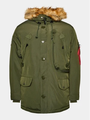 Alpha Industries Kurtka zimowa Polar 123144 Khaki Regular Fit