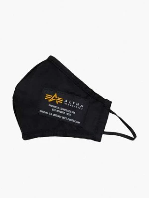 Alpha Industries maseczka ochronna wielorazowego użytku 128939.03-CZARNY