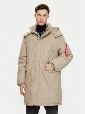 Alpha Industries Parka 148124 Brązowy Regular Fit