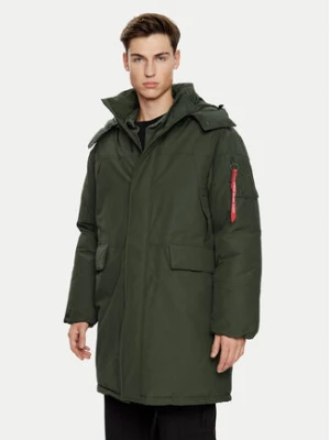 Alpha Industries Parka 148124 Zielony Regular Fit