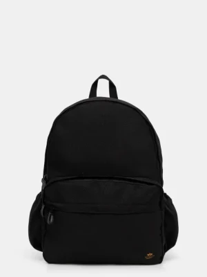 Alpha Industries plecak kolor czarny duży gładki 156944