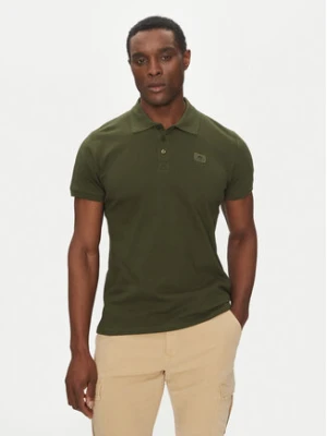 Alpha Industries Polo X-Fit 136600 Zielony Regular Fit