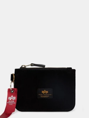 Alpha Industries portfel skórzany Leather Coin Wallet