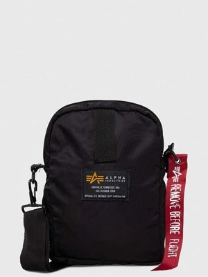 Alpha Industries saszetka kolor czarny 196924.03-Black