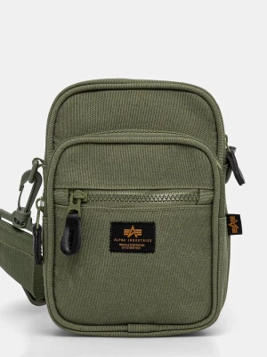 Alpha Industries saszetka Label Messenger zielony