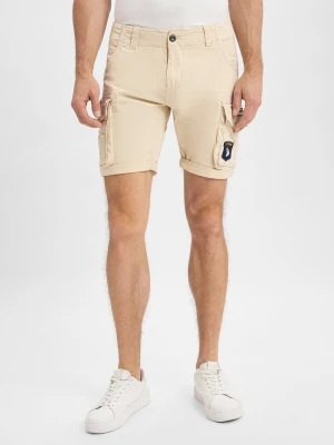 Alpha Industries Spodenki Mężczyźni Bawełna biały jednolity,