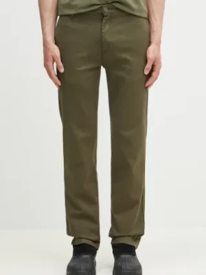 Alpha Industries spodnie Alpha Chino Pant męskie kolor zielony proste 146203.142