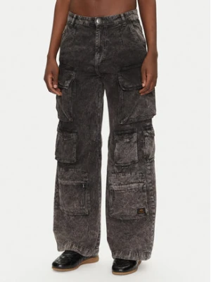Alpha Industries Spodnie cargo 148022 Szary Regular Fit