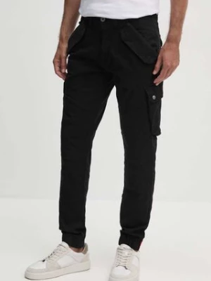 Zdjęcie produktu Alpha Industries spodnie Combat Pant LW męskie kolor czarny w fasonie cargo 126215.03