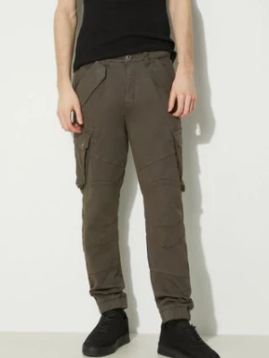 Alpha Industries spodnie Combat Pant LW męskie kolor zielony w fasonie cargo 126215