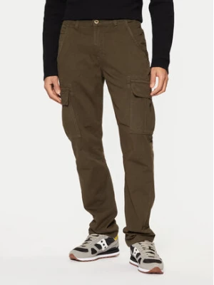 Alpha Industries Spodnie materiałowe Agent 158205 Zielony Regular Fit