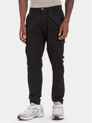 Alpha Industries Spodnie materiałowe Combat 126215 Czarny Slim Fit