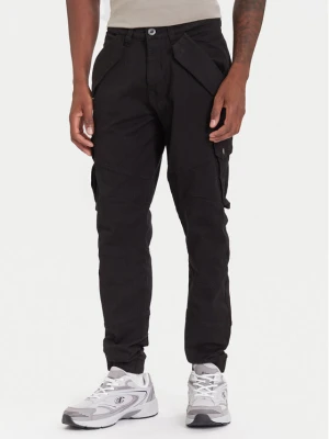 Alpha Industries Spodnie materiałowe Combat 126215 Czarny Slim Fit
