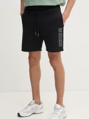 Alpha Industries szorty Alpha PP Short męskie kolor czarny 146365