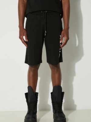 Alpha Industries szorty bawełniane Alpha Industries Alpha Jersey Short 116366 03 kolor czarny 116366.03-CZARNY