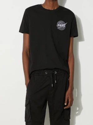 Alpha Industries szorty bawełniane kolor czarny 106251.03-CZARNY