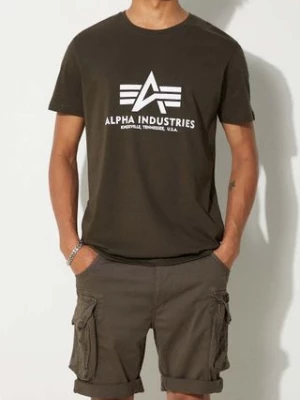 Alpha Industries szorty Crew męskie kolor szary 176203.136-SZARY
